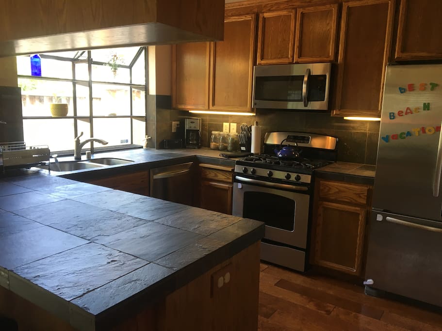 Chefs dream kitchen.