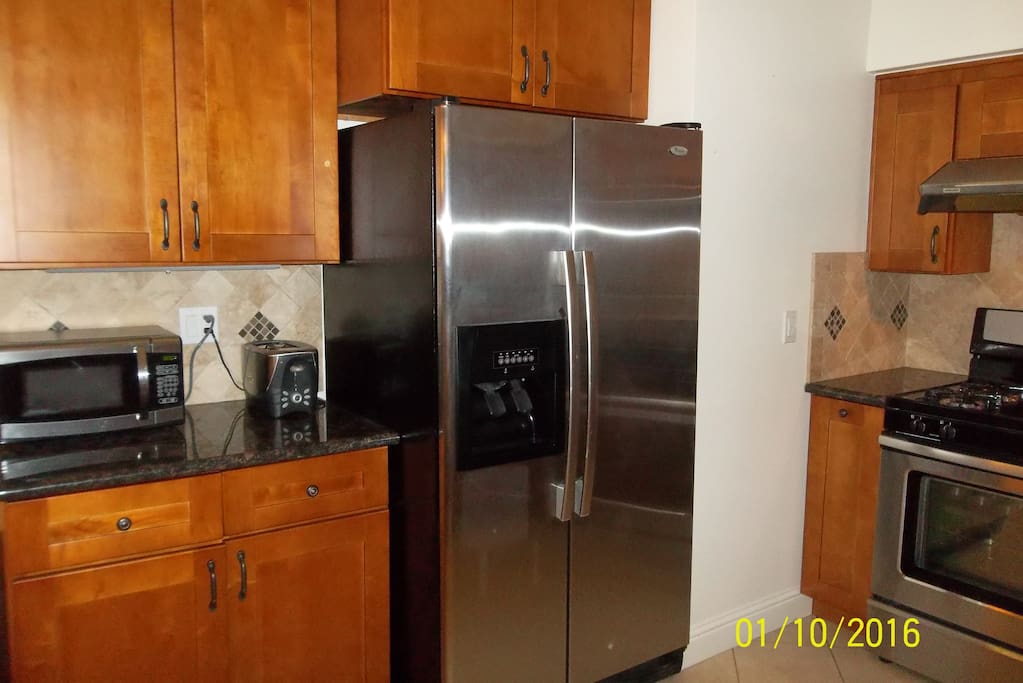 Well-stocked kitchen