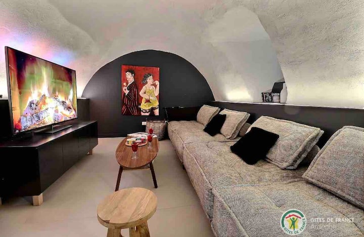 Mas En Pierre De 8 à 14 Pers, Piscine Privée - Vallon-Pont-d'Arc