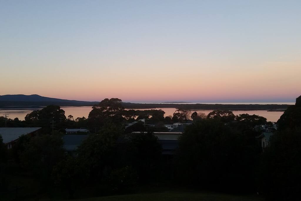 And sunset