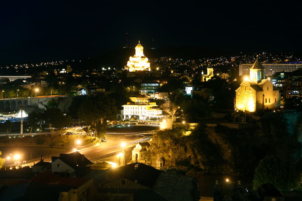 Night view from Casa Citadel !!!