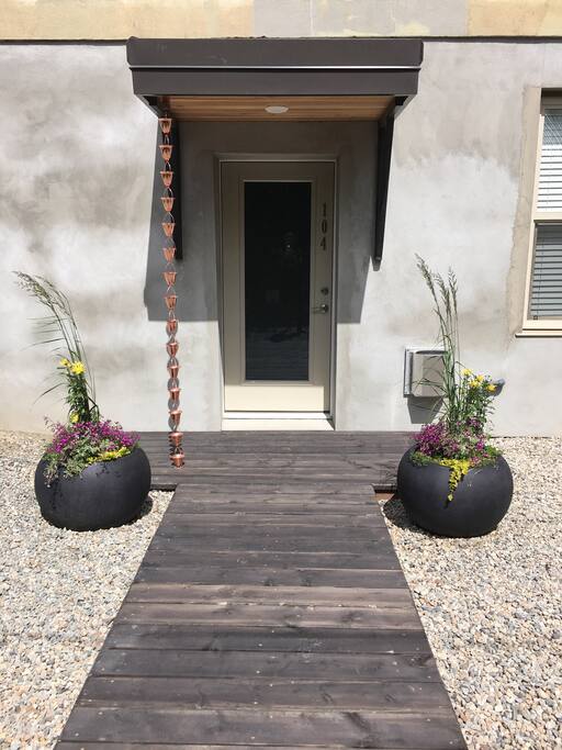 Private entrance