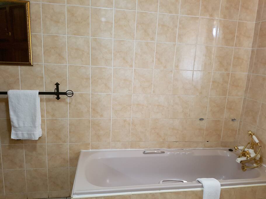 Bath and Separate shower for Room 7