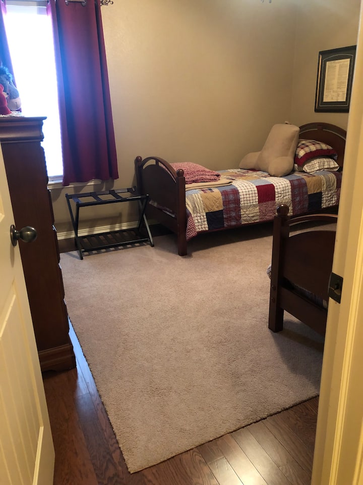 Segundo dormitorio con camas individuales