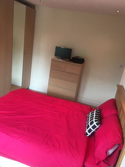 Big double bed