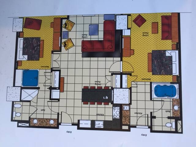 Elara 2 BR Condo with View of Strip gallery image 5