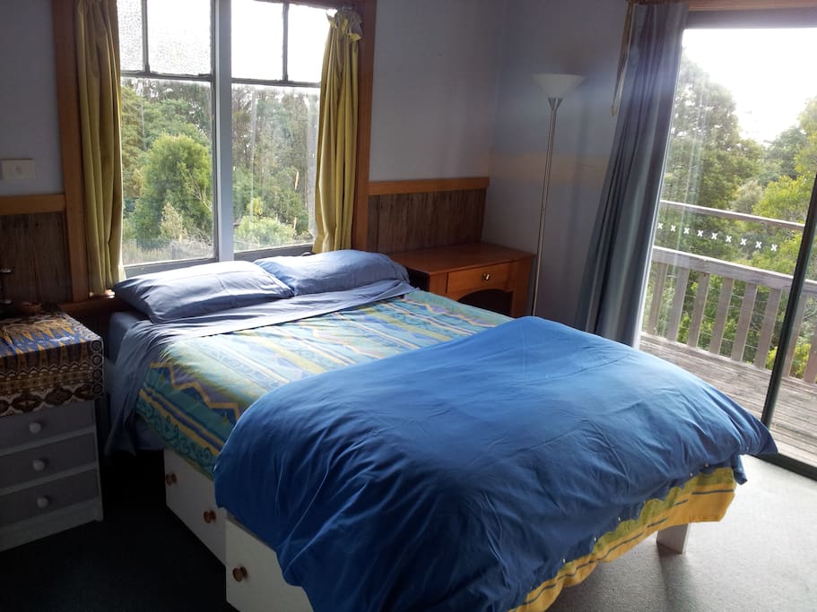 Early evening in Double bed room