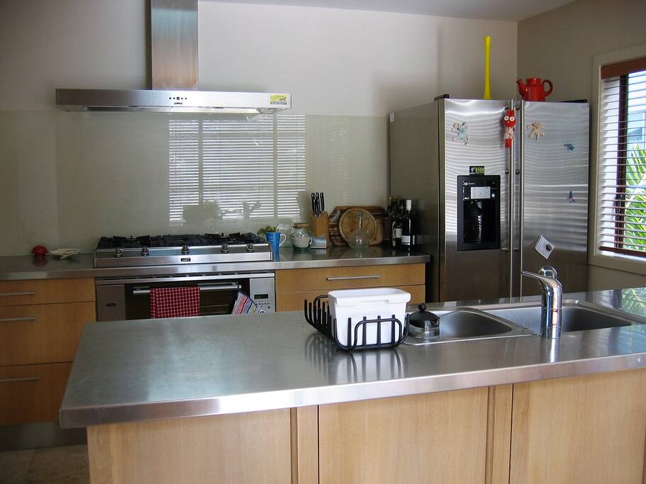 Open plan kitchen