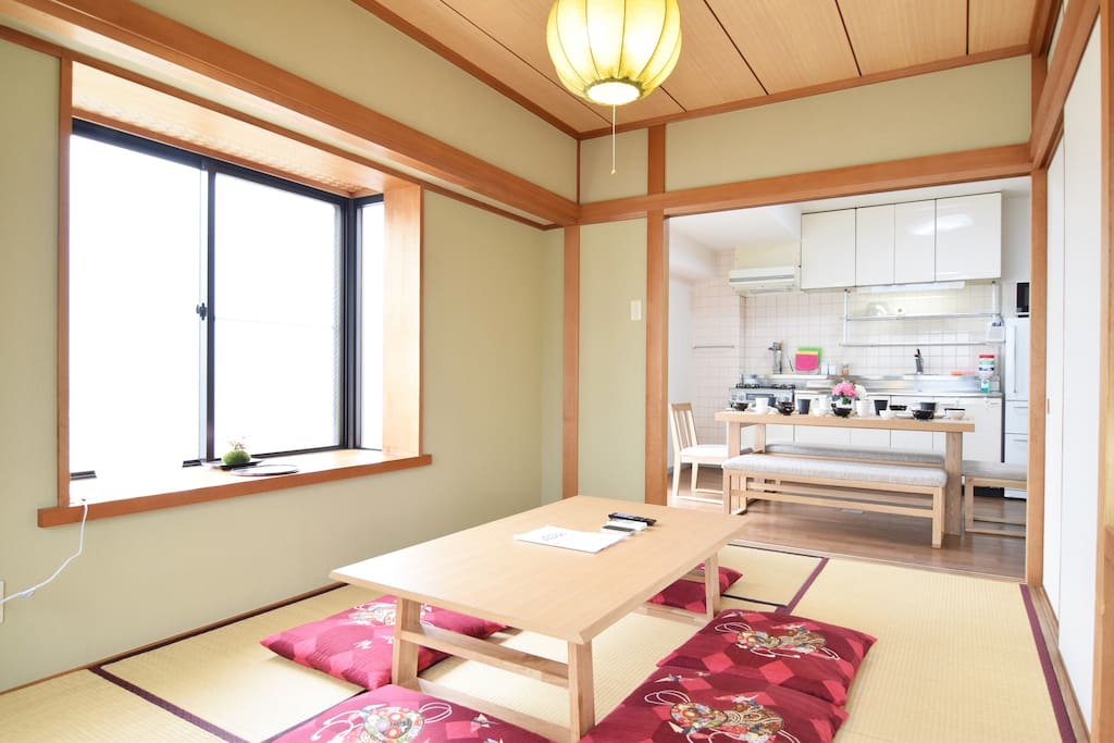 Tatami room & Living room