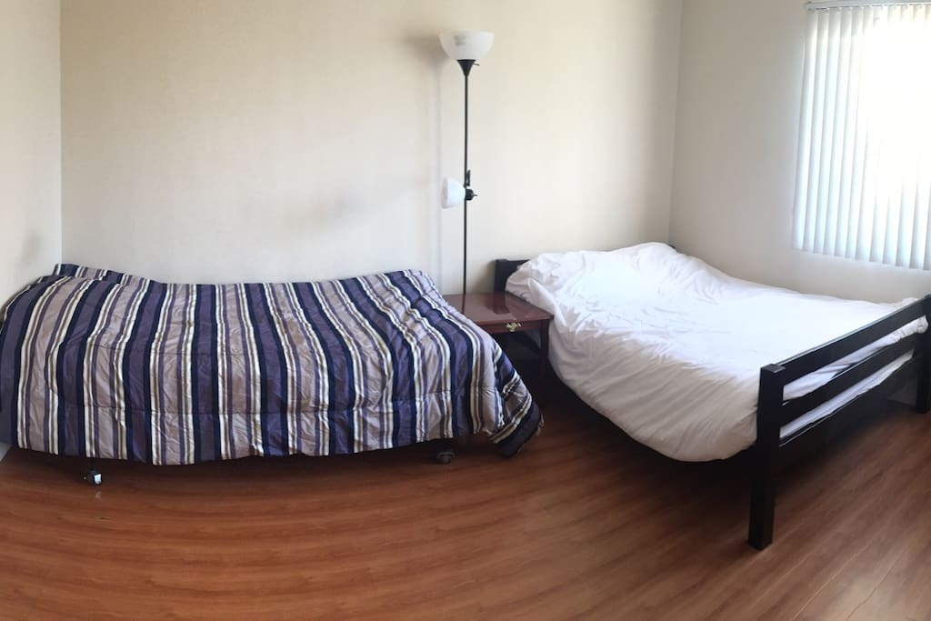 Guest bedroom: 1 full bed and desk recently added!