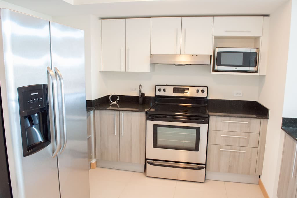 Fully equipped kitchen