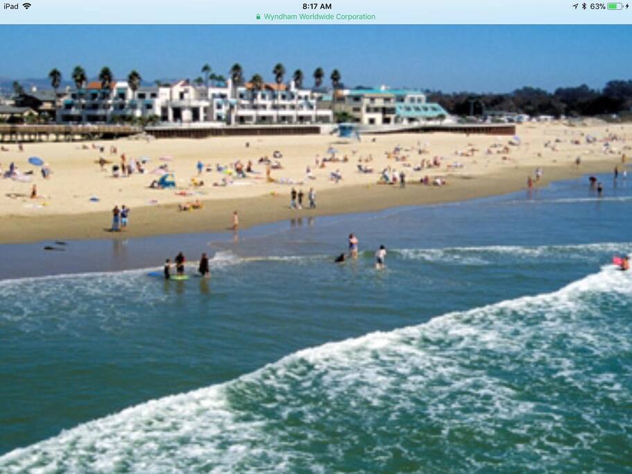 Pismo Beach where your resort is right here.