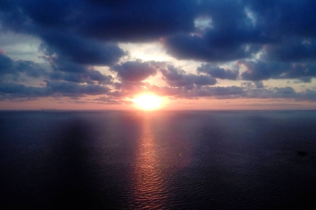Tramonto dal terrazzo