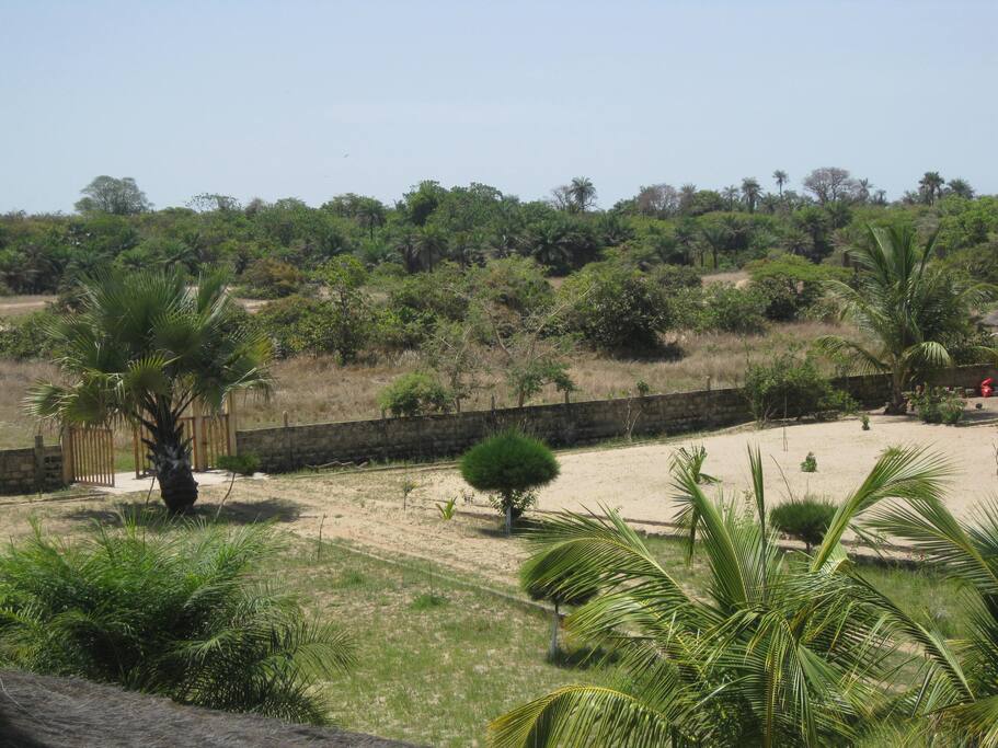 L'accès par la Brousse à la Maison d'hôtes Way Kassala