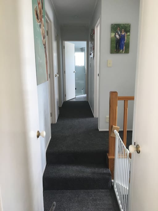 Hallway (and our new carpet! Dec 16)