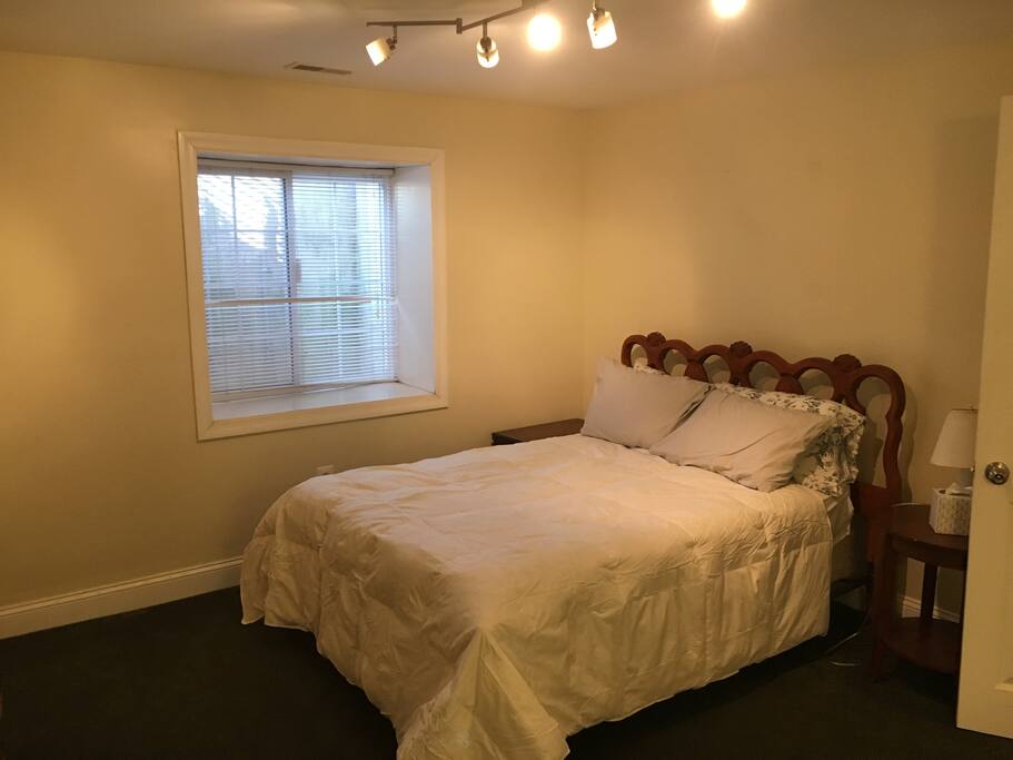 Bedroom with natural light