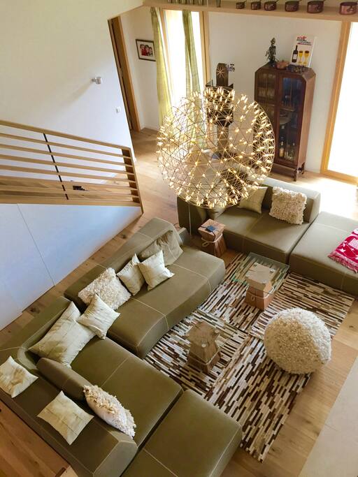 Living room from gallery