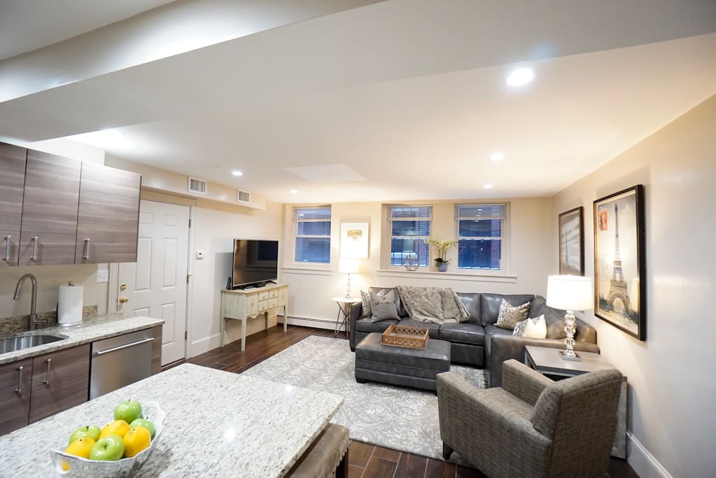 Open Living Room / Kitchen