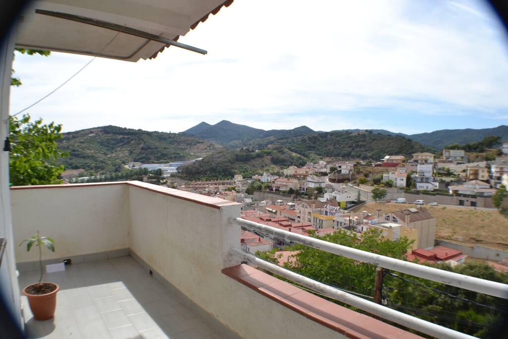 vista desde la terrasa
