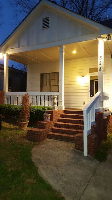 Exterior of the house.