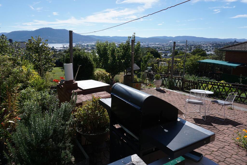 Please feel free to use our BBQ to cook up a feed.