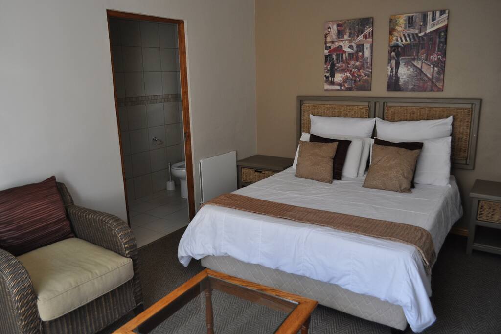 One queen size bed