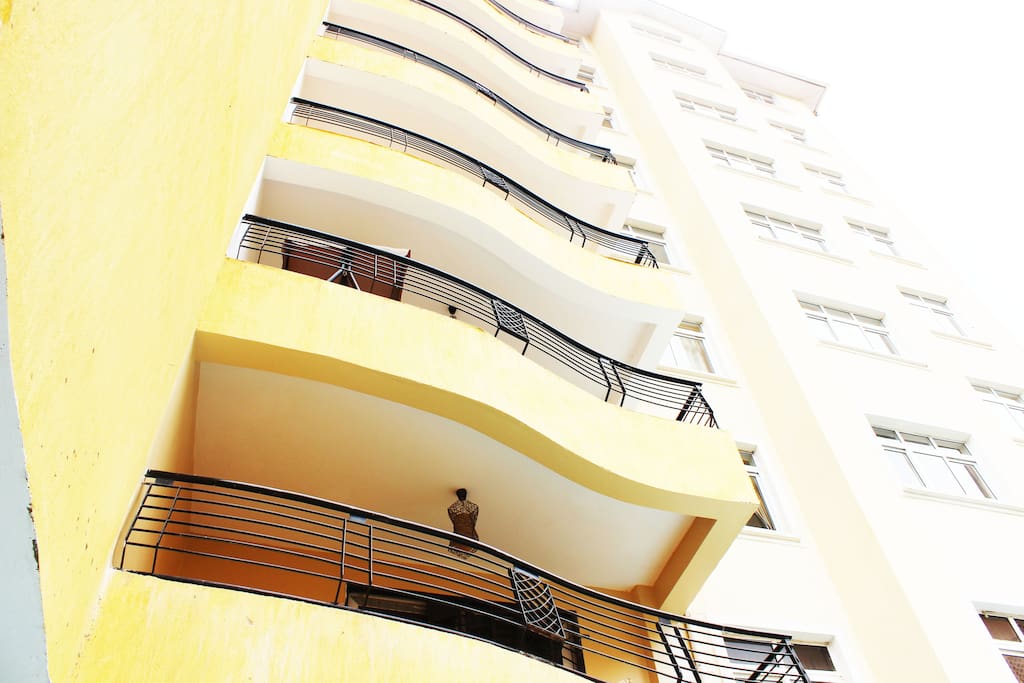 External balcony view