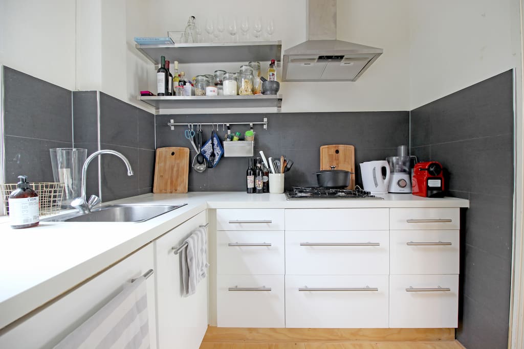 Cook delicious meals at this fully equipped kitchen