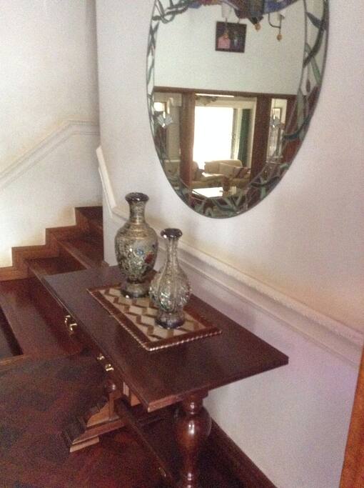 This the front entrance to the main house