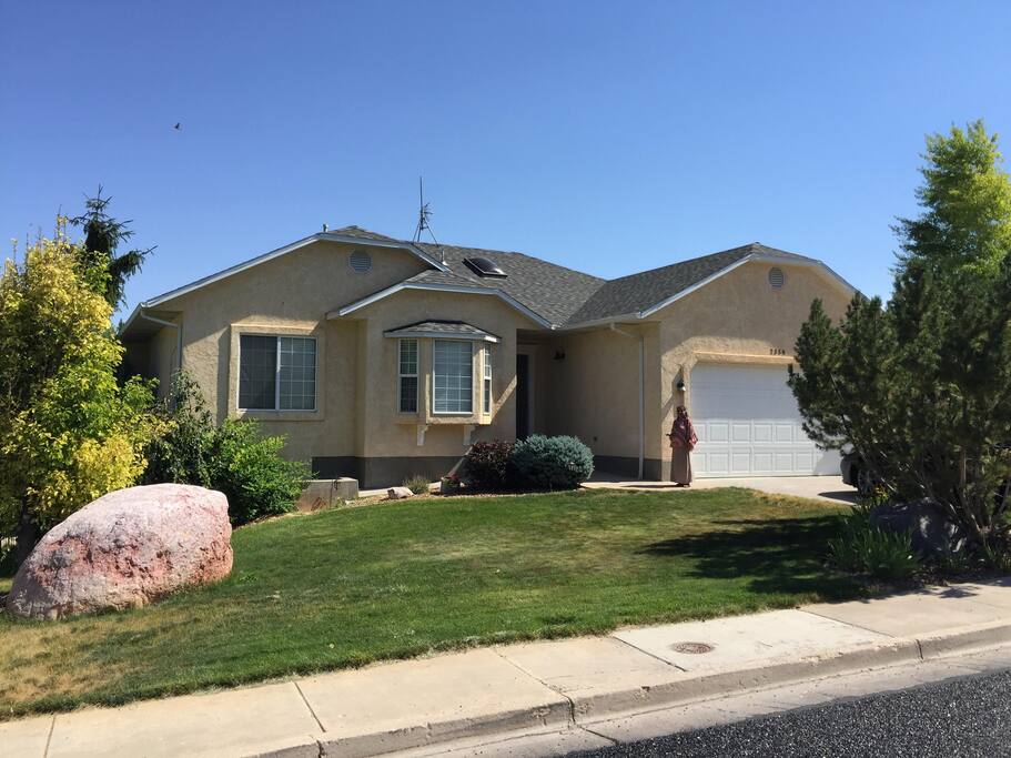 Front of the house
