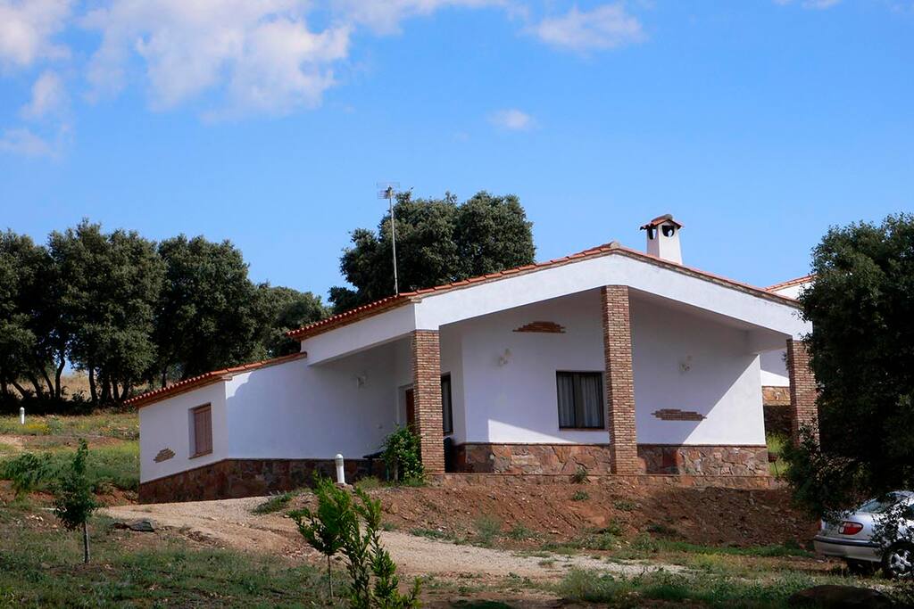 Vista exterior de una de las casas