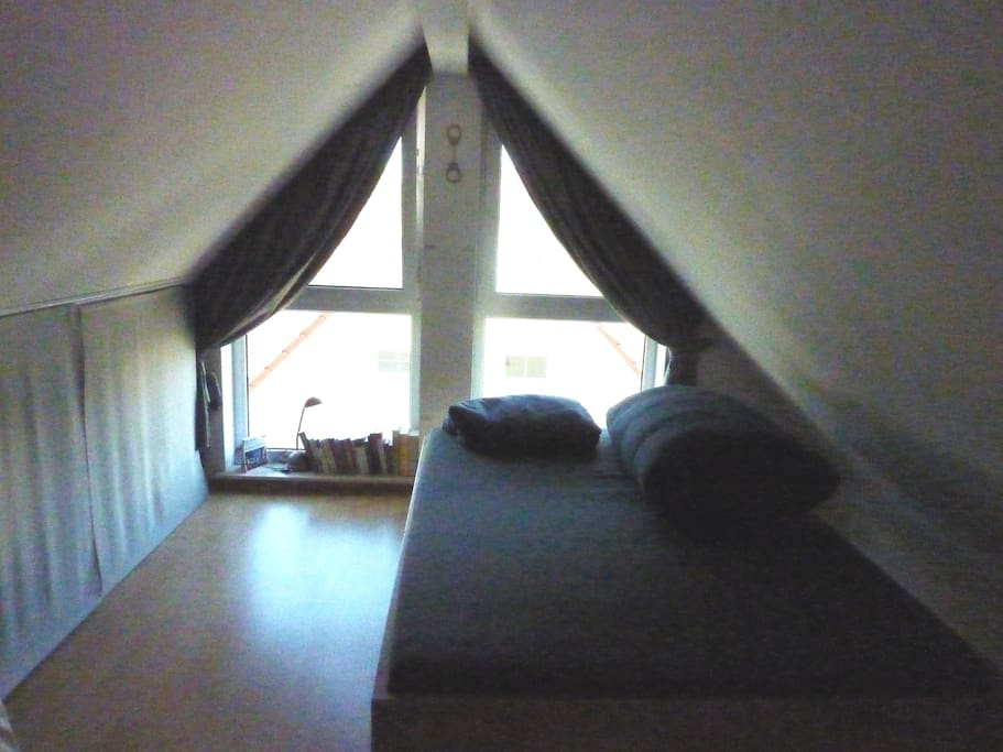 Schlafzimmer im oberen Stock