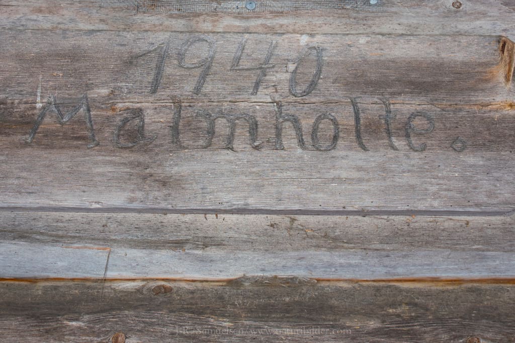 Our cabin Malmholte was built in 1940
