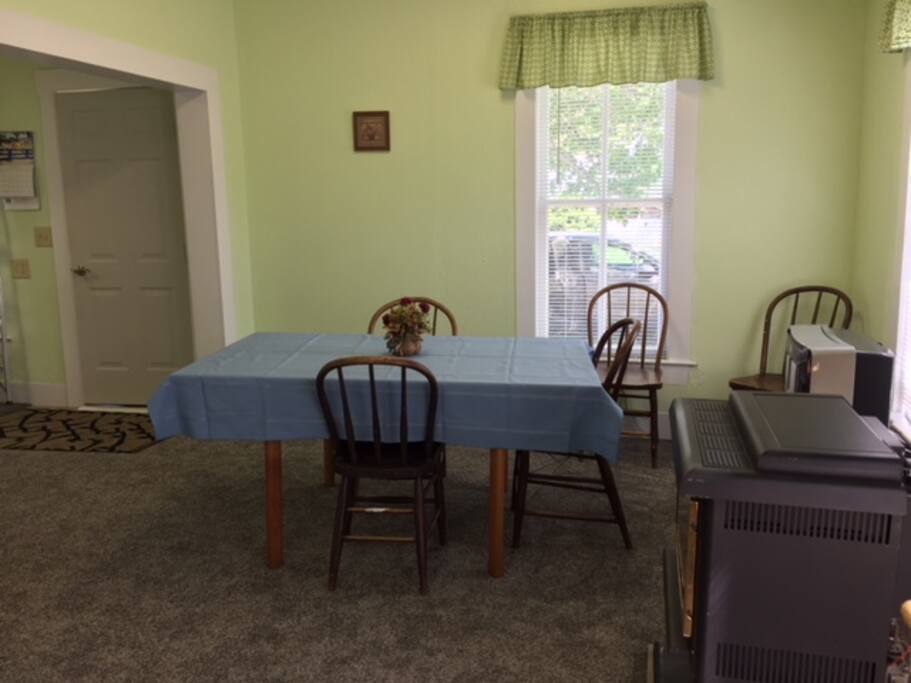 Dining area