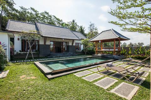 Villa TiTi : private pool & rice view