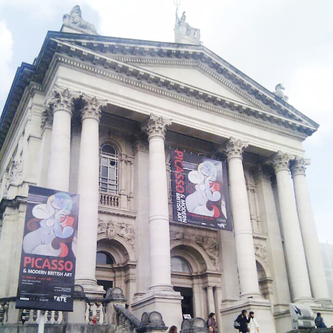 Foto van Tate Britain in Millbank
