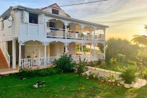 The " Kaz Lambi "  -  A colonial style house