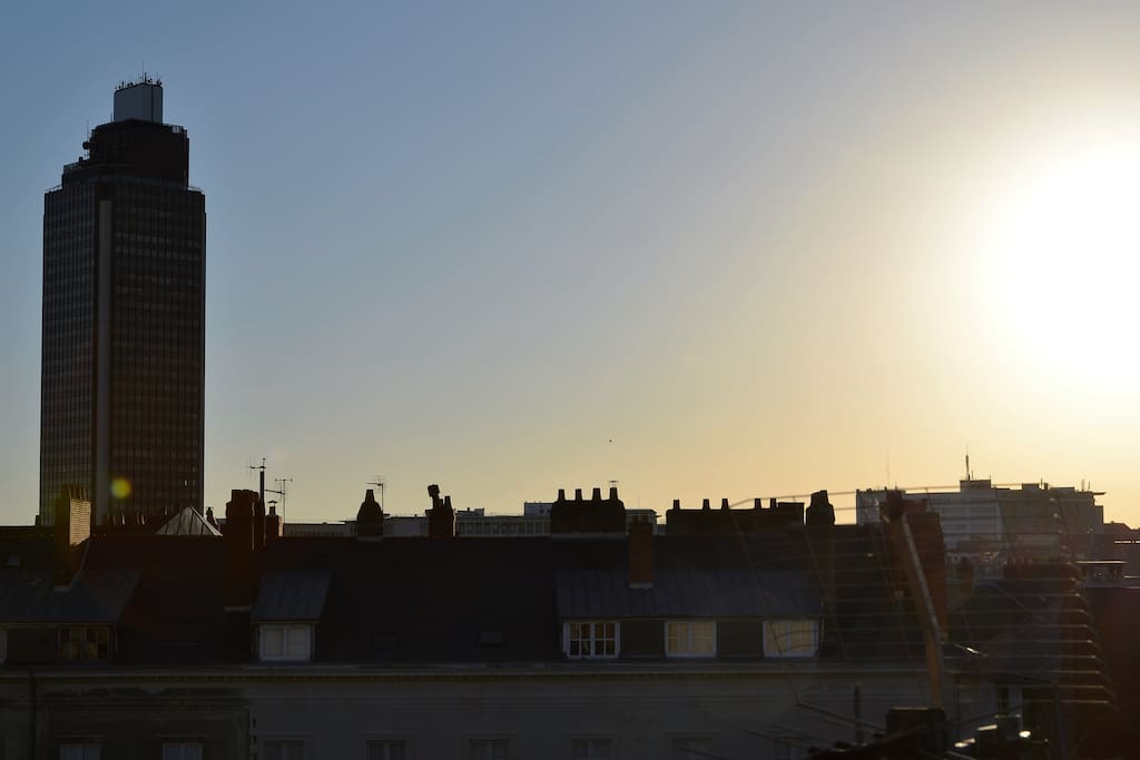 Vue sur la Tour de Bretagne