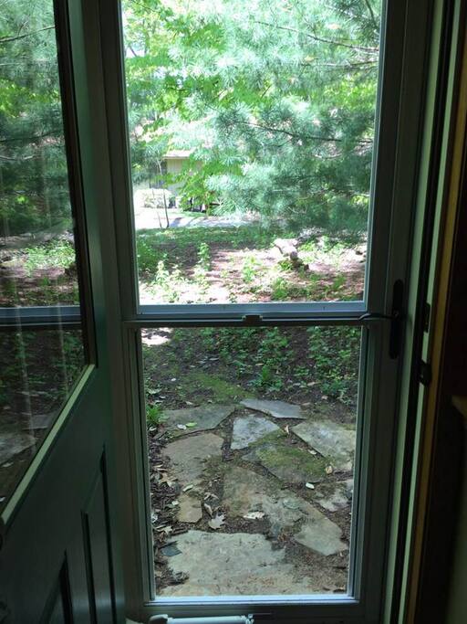 Private entrance
