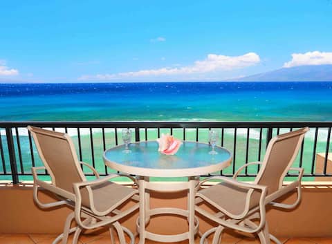 Amazing Sunsets~Direct Oceanfront Kaanapali 20%Off