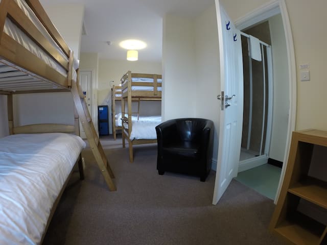 Cycle friendly, family run hostel