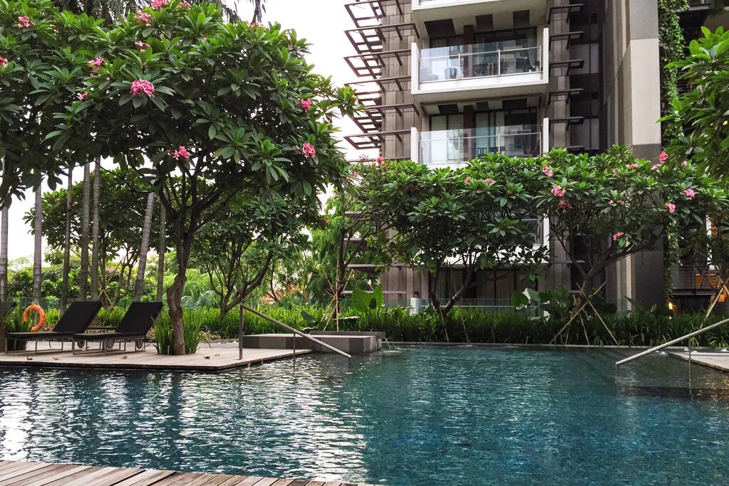 Pool deck