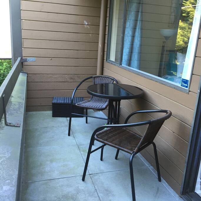Second bedroom open patio