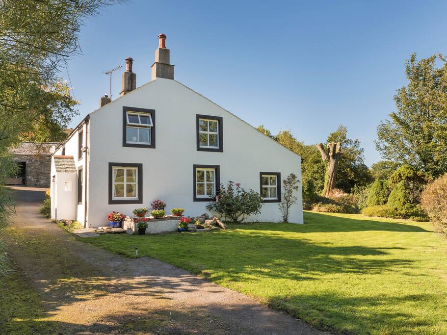 The Place is full of character and surrounded by a large garden.