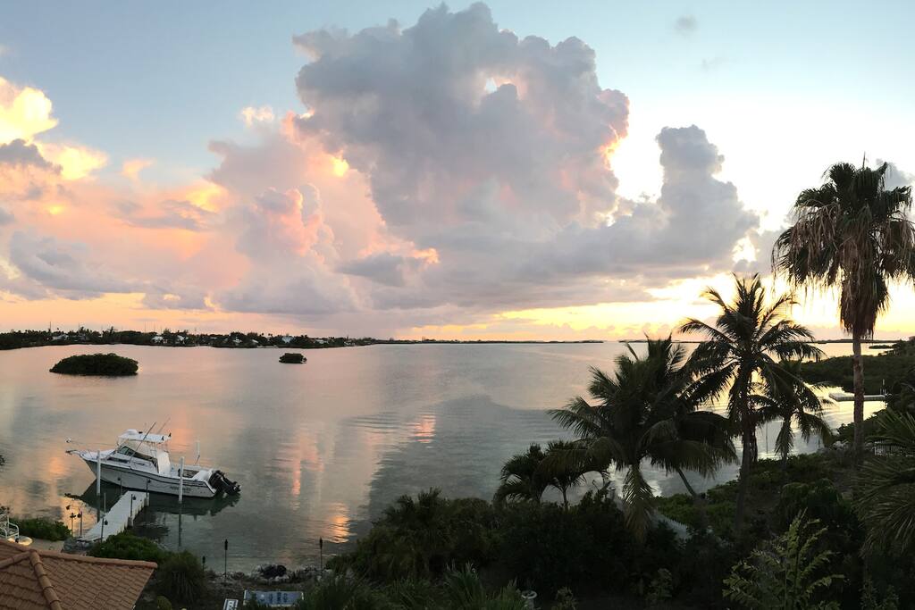 View from master bedroom balcony