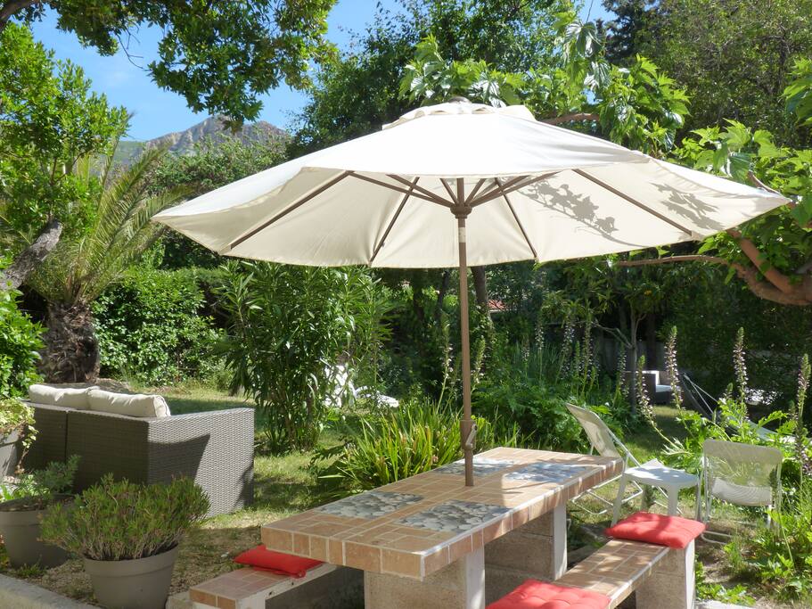 grand jardin au calme