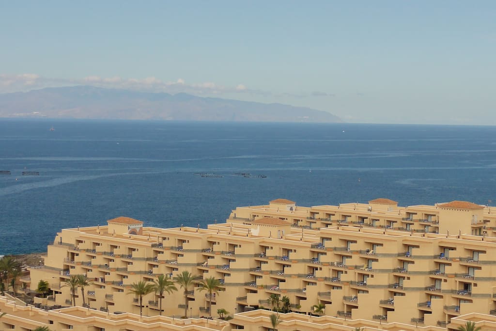 Vue depuis la terrasse/View from the terrace