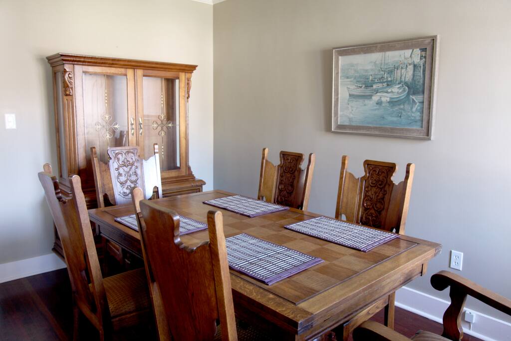 Formal Dining area for 8.