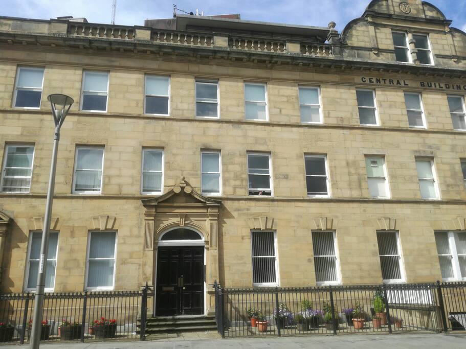 Main Entrance to Central Buildings