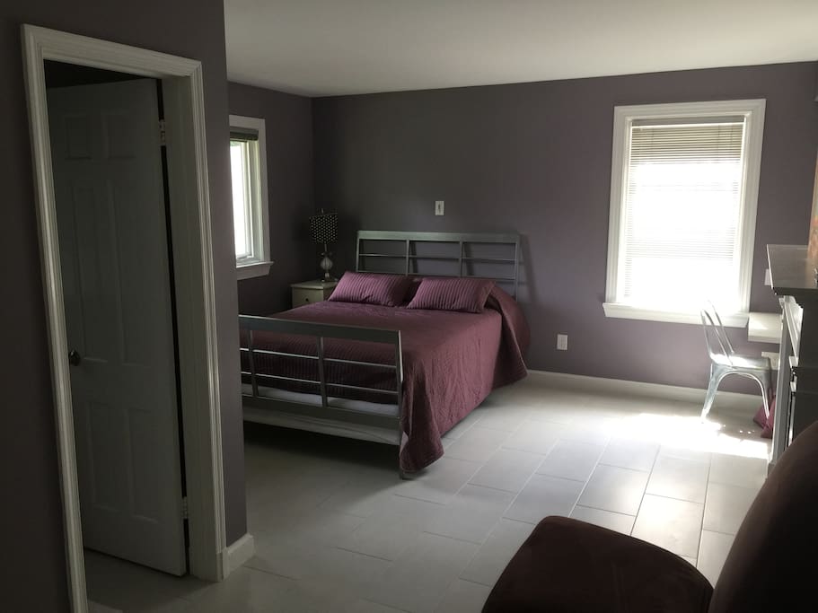 The purple room